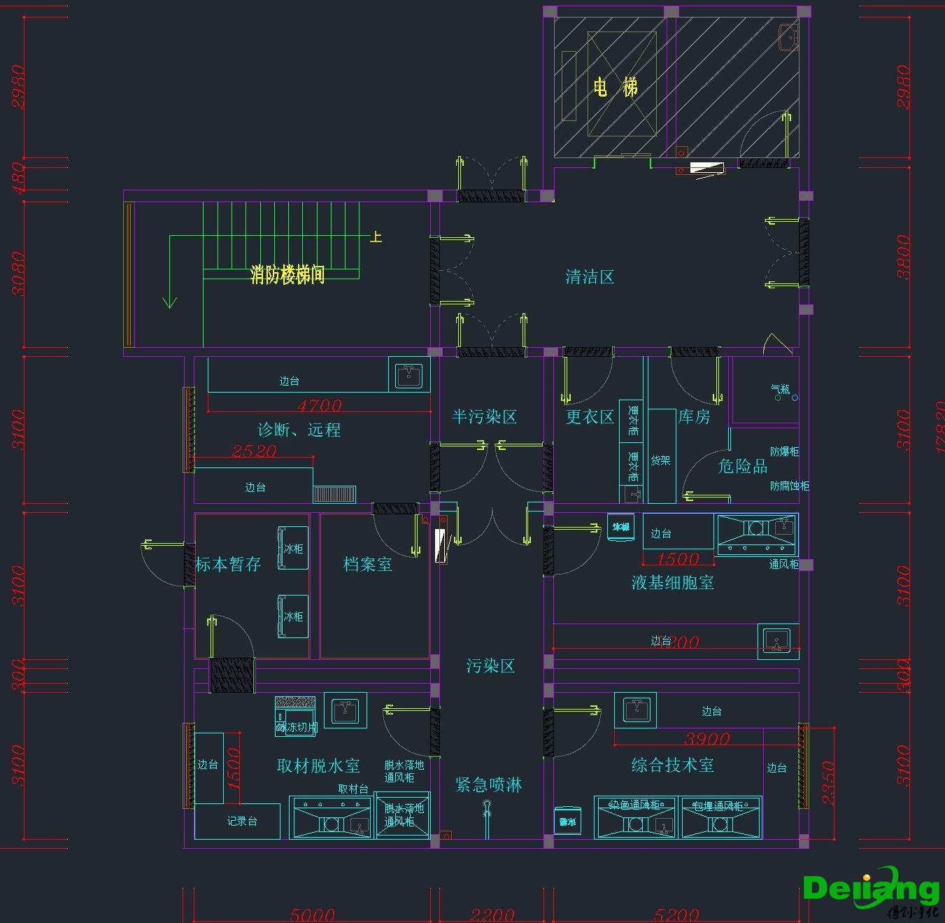 病理科實(shí)驗(yàn)室設(shè)計(jì)圖